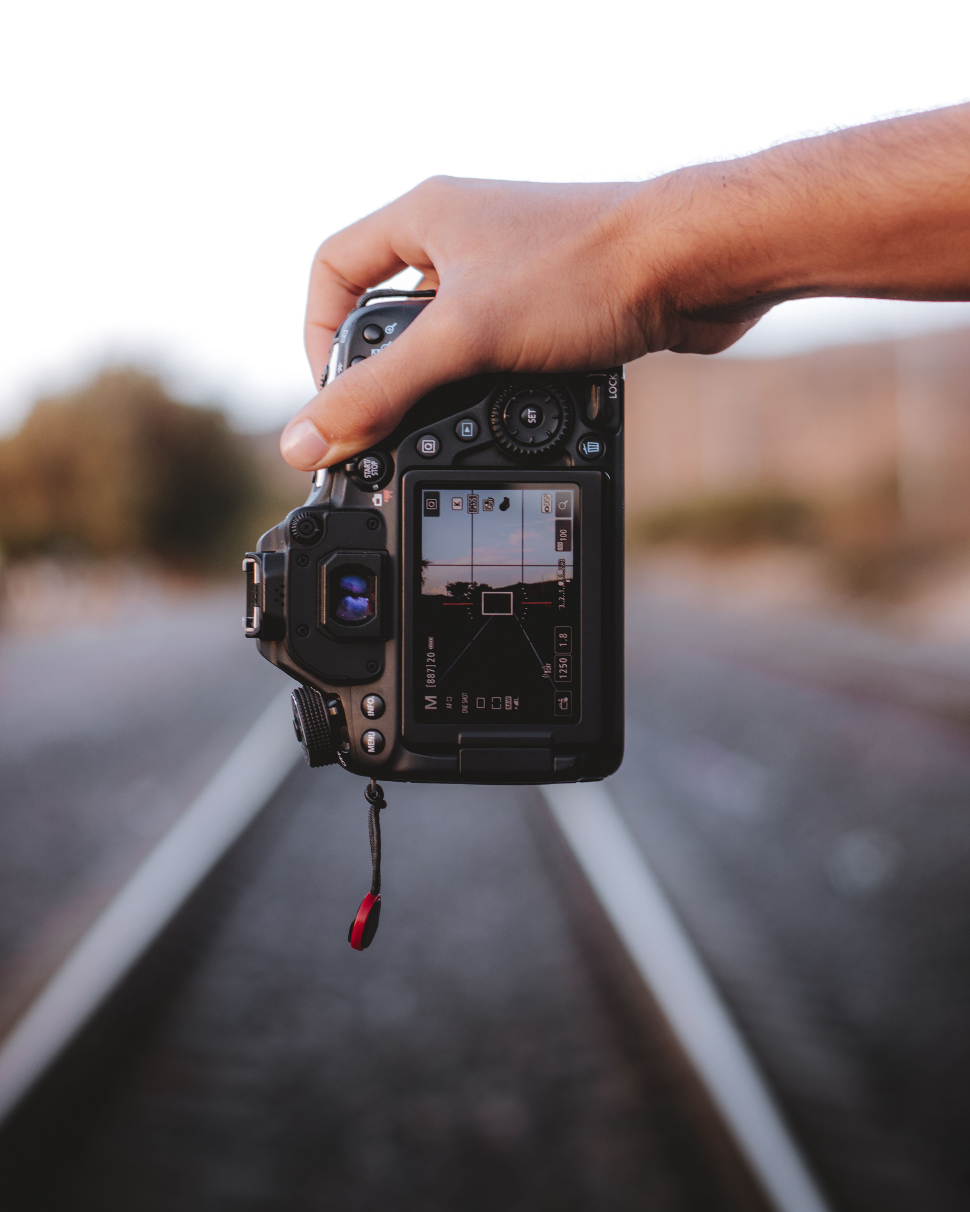 Professional camera equipment for photography workshop